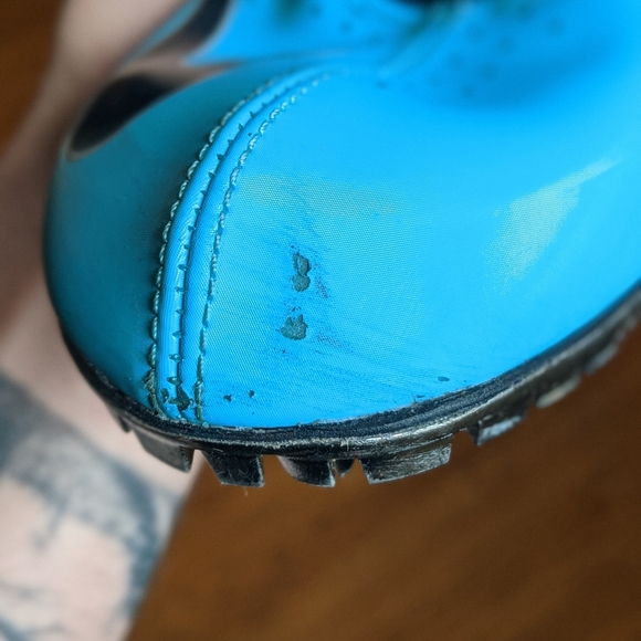 Nike Flywire Track Spikes Baby/Navy Blue Men's 10.5 Size Shoes - Picture 7 of 11